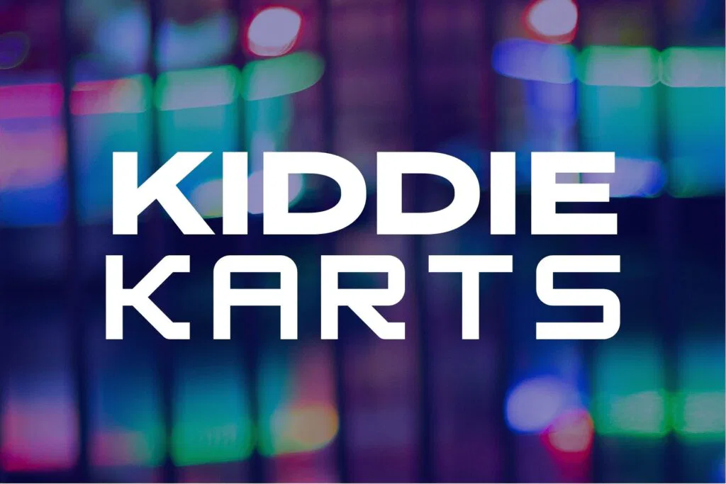 The Rush Funplex Kiddie Karts logo.