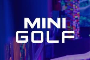 Mini golf course at The Rush Funplex.